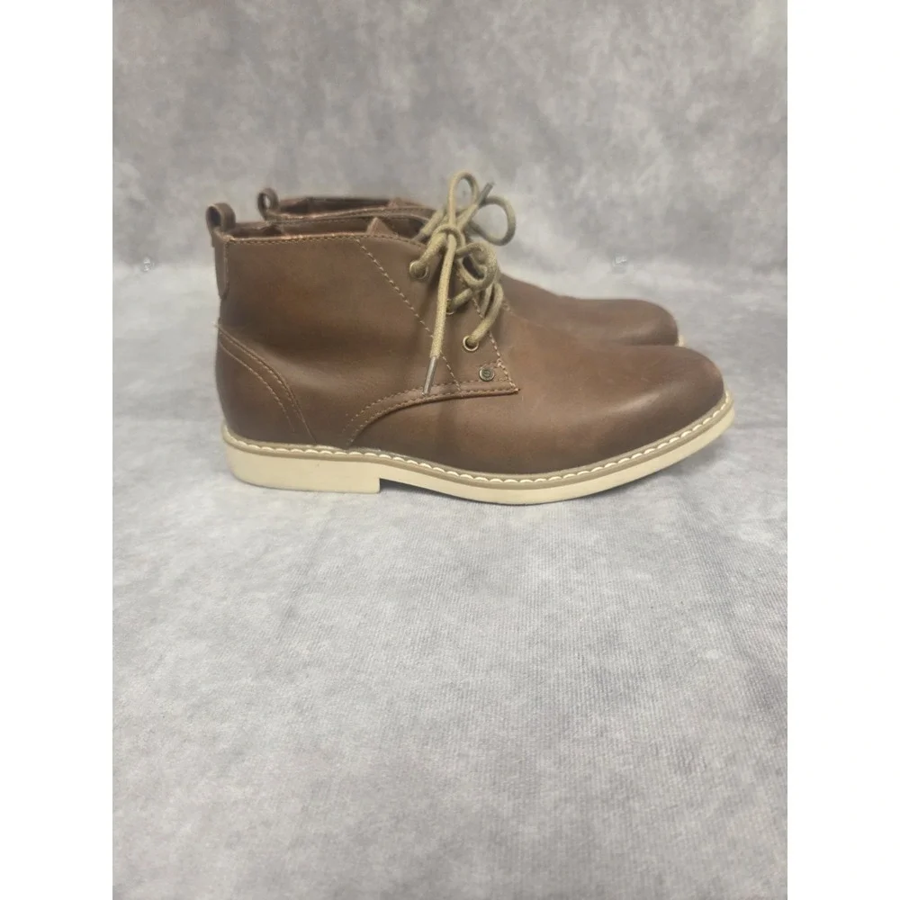 Ashford Haynes Boys Tan Ankle High Boots Size 4